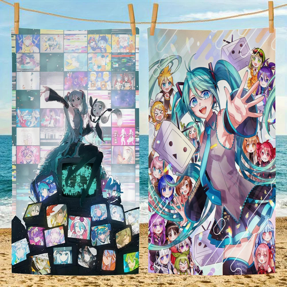 Hatsune Miku - high quality Microfiber Towel Strawberry Shortcake