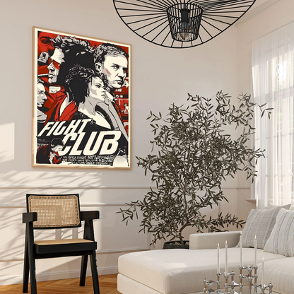 Fight Club Movie Classic Movie Posters HD Quality Poster Wall Art Painting Study Nordic Home Decor