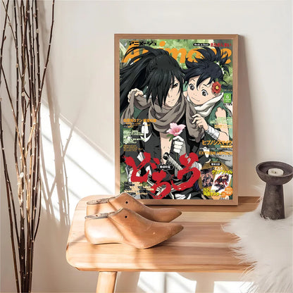 Anime Dororo Poster Anime Posters Sticky HD Quality Wall Art Retro Posters for Home Kawaii Room Decor