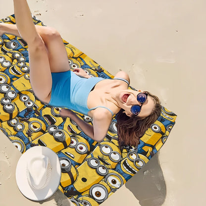 M-Minions D-Despicable-MeS Towel Microfiber Beach Towel Absorbent Quick dry Soft Yoga Swimming Resort Mountain Climbing Towel