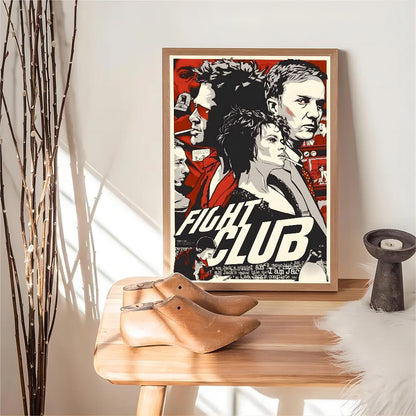 Fight Club Movie Classic Movie Posters HD Quality Poster Wall Art Painting Study Nordic Home Decor