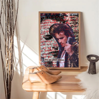 Retro Jeff Buckley Pop Singer  Anime Posters Sticky HD Quality Wall Art Retro Posters for Home Kawaii Room Decor