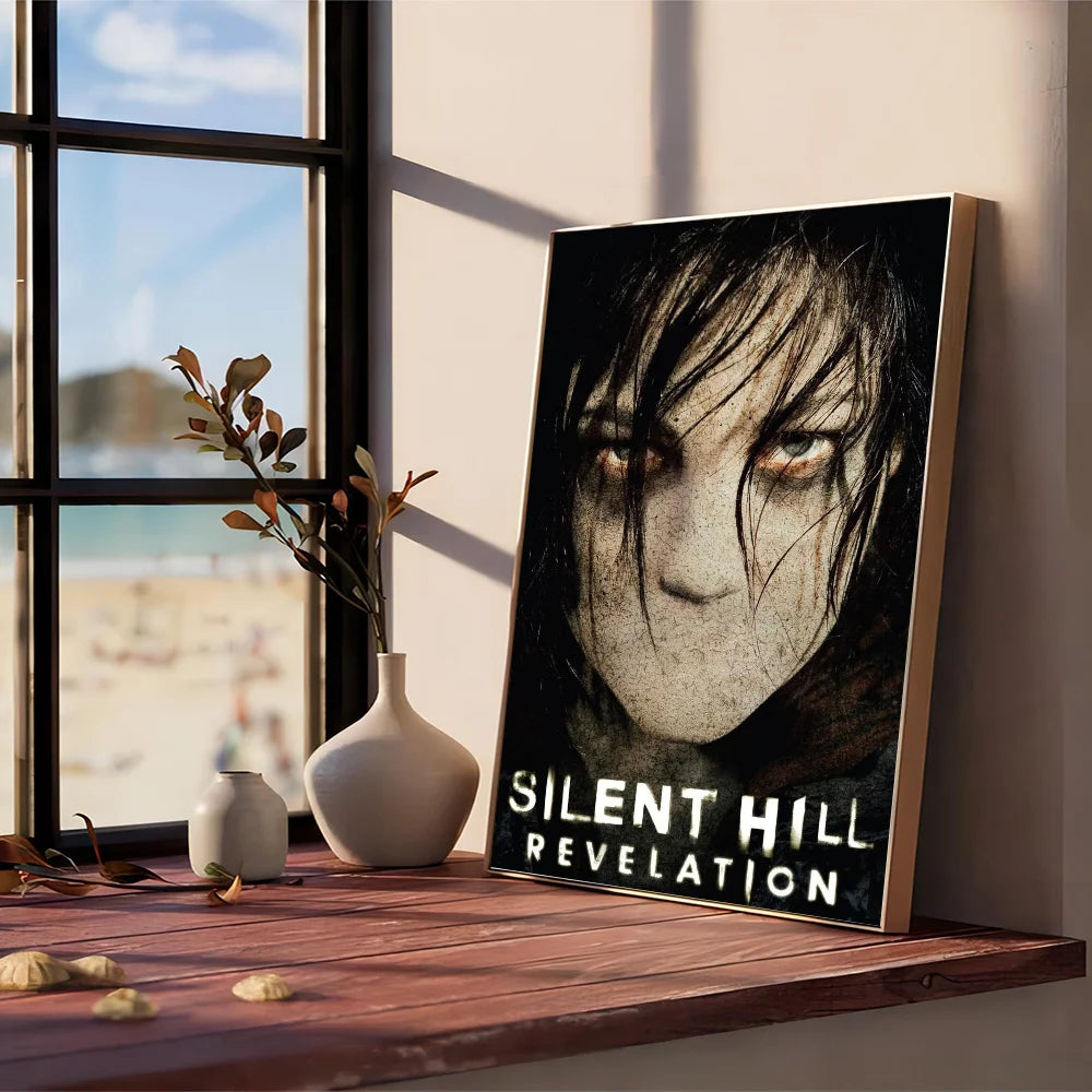 Silent Hill1 2 3 Game Movie Anime Posters Sticky HD Quality Wall Art Retro Posters for Home Kawaii Room Decor