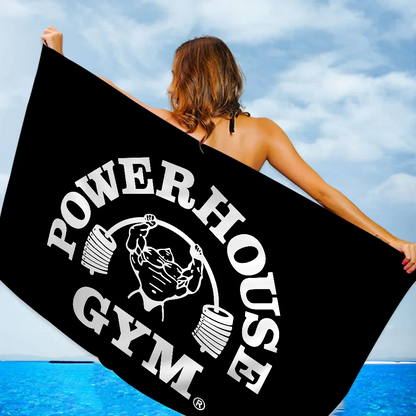 Powerhouse Gym Towel Microfiber Beach Towel Absorbent Quick dry Soft Yoga Swimming Resort Mountain Climbing Towel