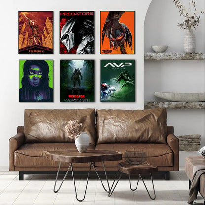 The Predator DIY Sticky Poster Waterproof Paper Sticker Coffee House Bar Home Decor