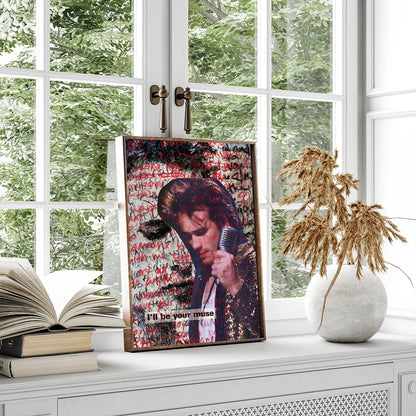 Retro Jeff Buckley Pop Singer  Anime Posters Sticky HD Quality Wall Art Retro Posters for Home Kawaii Room Decor