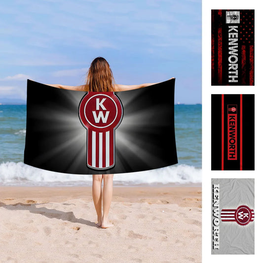 Kenworth Towel Microfiber Beach Towel Absorbent Quick dry Soft Yoga Swimming Resort Mountain Climbing Towel