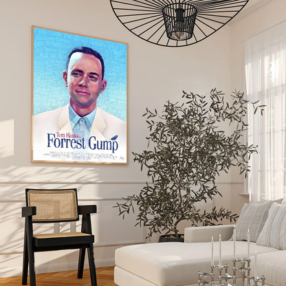 Classic Movie Forrest Gump(1994) Film Anime Posters Sticky Whitepaper Prints Posters Artwork Kawaii Room Decor