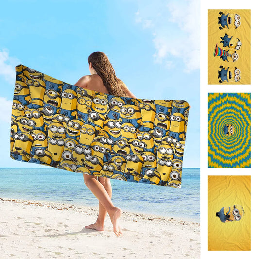 M-Minions D-Despicable-MeS Towel Microfiber Beach Towel Absorbent Quick dry Soft Yoga Swimming Resort Mountain Climbing Towel