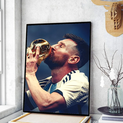 Football Star Poster Movie Sticky Posters Retro Kraft Paper Sticker DIY Room Bar Cafe Aesthetic Art Wall Painting