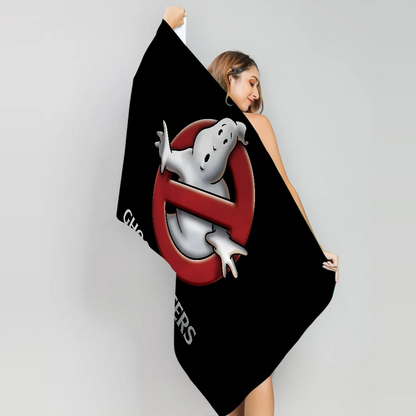 G-Ghostbusters Black Cell Towel Microfiber Beach Towel Absorbent Quick dry Soft Yoga Swimming Resort Mountain Climbing Towel