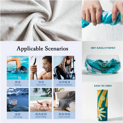 Hot P-Potters movie Towel Microfiber Beach Towel Absorbent Quick dry Soft Yoga Swimming Resort Mountain Climbing Towel