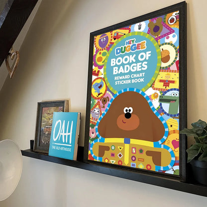 Hey Duggee DIY 粘着ポスター ファンシー ウォールステッカー リビングルーム バー デコレーション 壁飾り