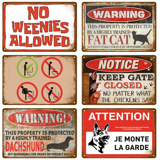 Warning Tin Sign Plaque Notice 24 Hour Security Camera Metal Sign Vintage Poster Metal Plate Wall Decor For Painting Poster Gift