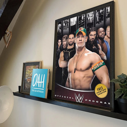 Wwe DIY Sticky Poster Fancy Wall Sticker for Living Room Bar Decoration Wall Decor