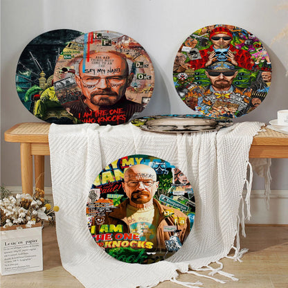 Breaking Bad Movie Cushion Mat Round Seat Cushion Office Dining Stool Pad Sponge Sofa Mat Non-Slip Chair Cushions