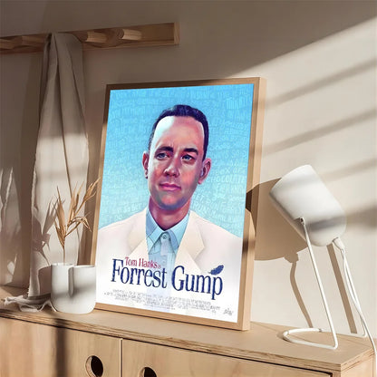 Classic Movie Forrest Gump(1994) Film Anime Posters Sticky Whitepaper Prints Posters Artwork Kawaii Room Decor