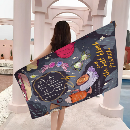 Hot P-Potters movie Towel Microfiber Beach Towel Absorbent Quick dry Soft Yoga Swimming Resort Mountain Climbing Towel