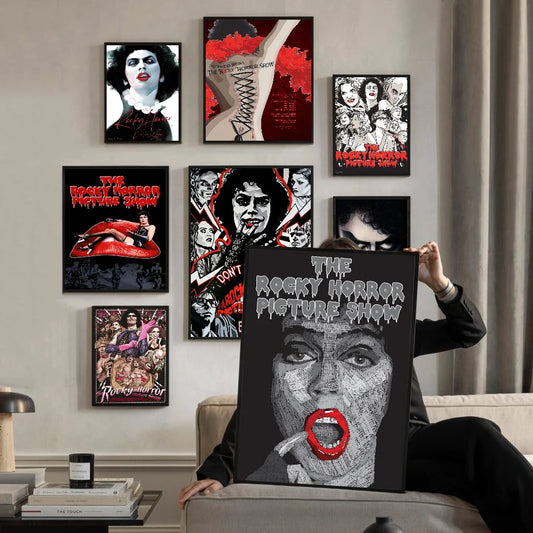 The Rocky Horror Picture Show Movie Good Quality Prints and Posters Vintage Room Bar Cafe Decor Home Decor