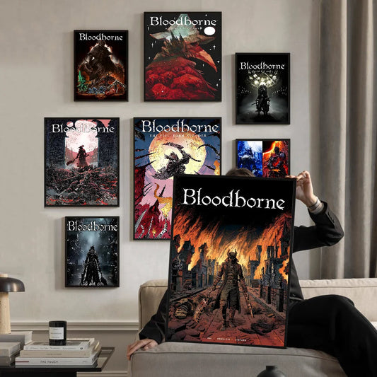 Bloodborne Good Poster Home decoration Highend Kraft paper Poster Wall Art Painting Study Home Living Room Decoration Picture