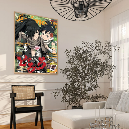 Anime Dororo Poster Anime Posters Sticky HD Quality Wall Art Retro Posters for Home Kawaii Room Decor