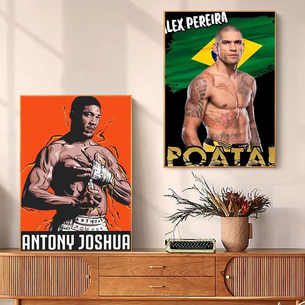 Boxers A-Alex P-Pereira Anime Posters Sticky Whitepaper Sticker DIY Room Bar Cafe Kawaii Room Decor