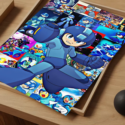 Rockman Megaman Game Posters Whitepaper Prints Posters Artwork Kawaii Room Decor