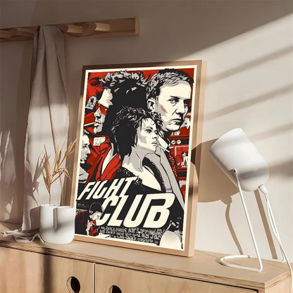 Fight Club Movie Classic Movie Posters HD Quality Poster Wall Art Painting Study Nordic Home Decor